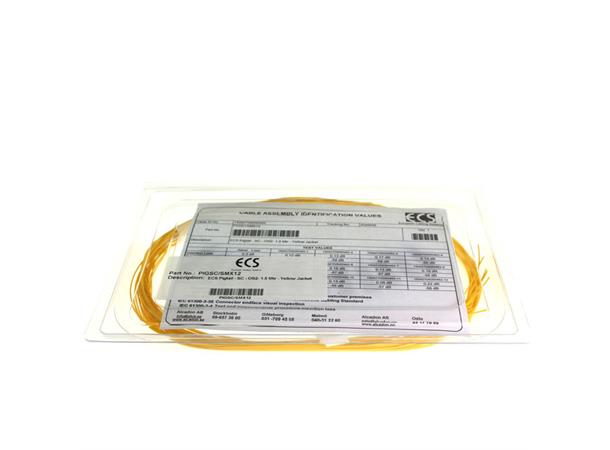ECS Pigtail LC/APC 10/125 1,5m 12-pack 